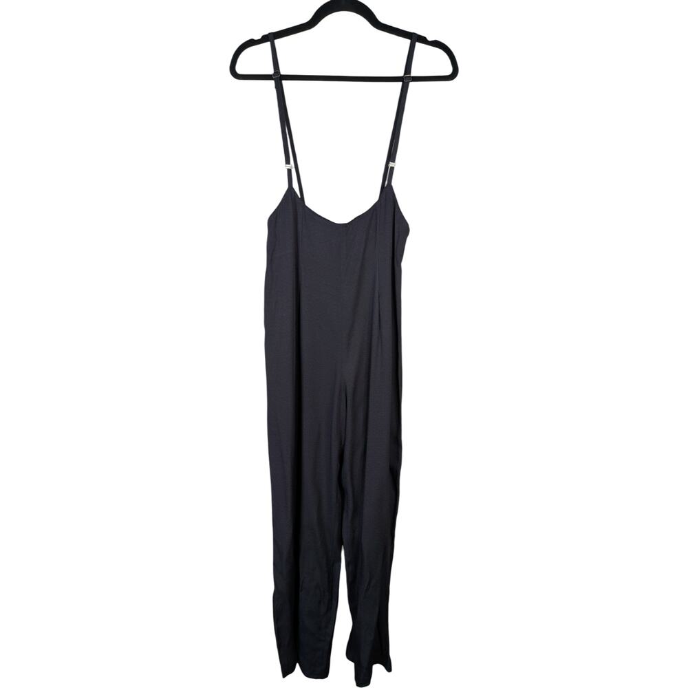 Vintage 90s Vintage Blue Suspenders Wide-Leg Layering Jumpsuit XS/S Size 5